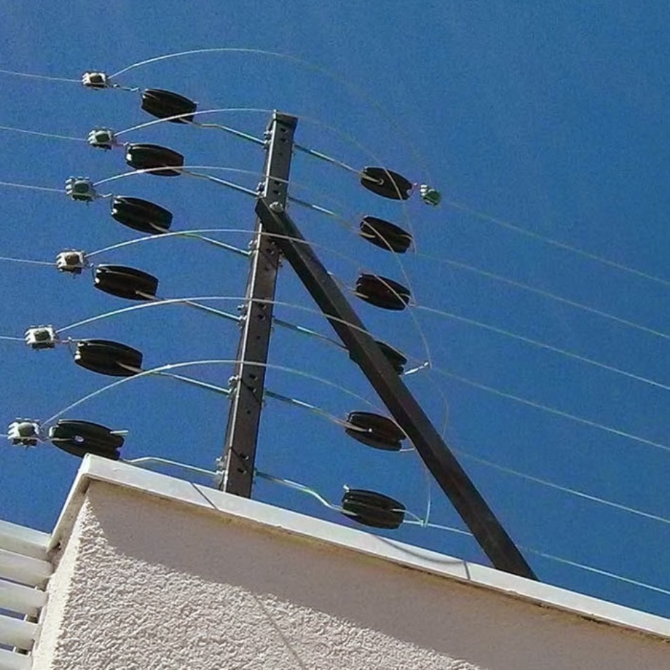 Cerca elétrica em indústria no PTB - Betim