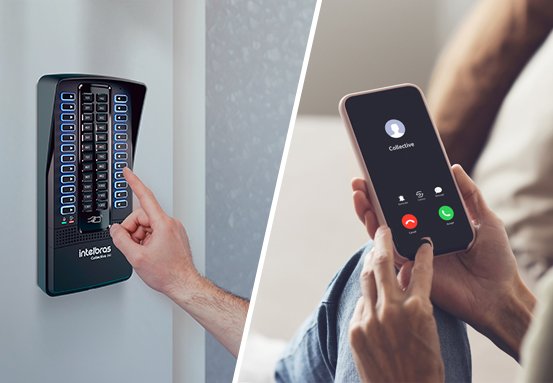 Instalação de videoporteiro com câmera em edifício no Centro de Betim