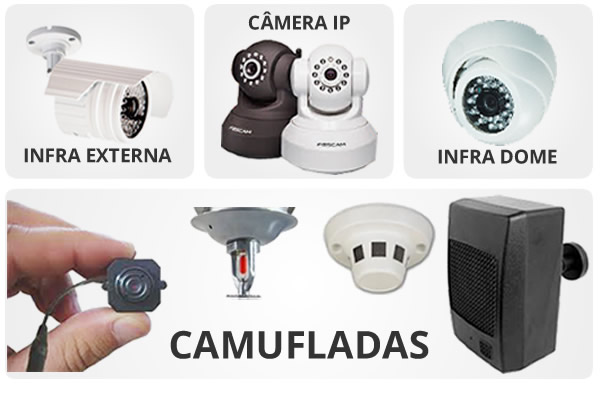 instalação de câmera de segurança BH