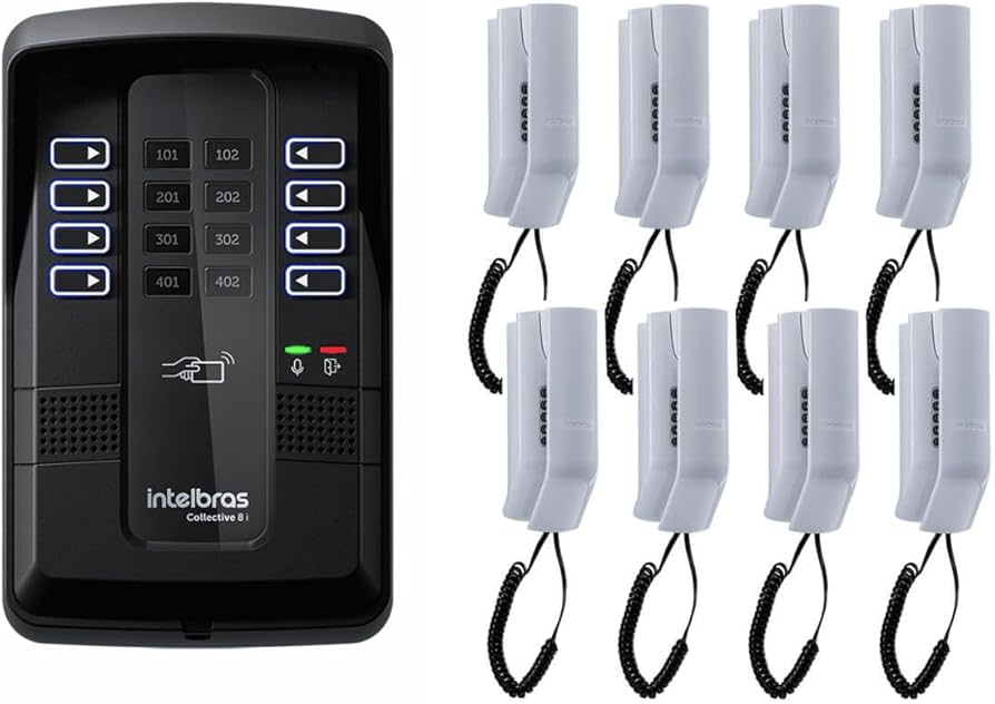 Interfone Coletivo Digital Intelbras Collective